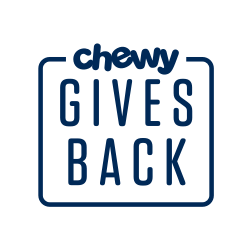 Chewy Gives Back logo